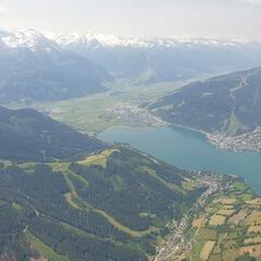 Verortung via Georeferenzierung der Kamera: Aufgenommen in der Nähe von Gemeinde Zell am See, 5700 Zell am See, Österreich in 2400 Meter